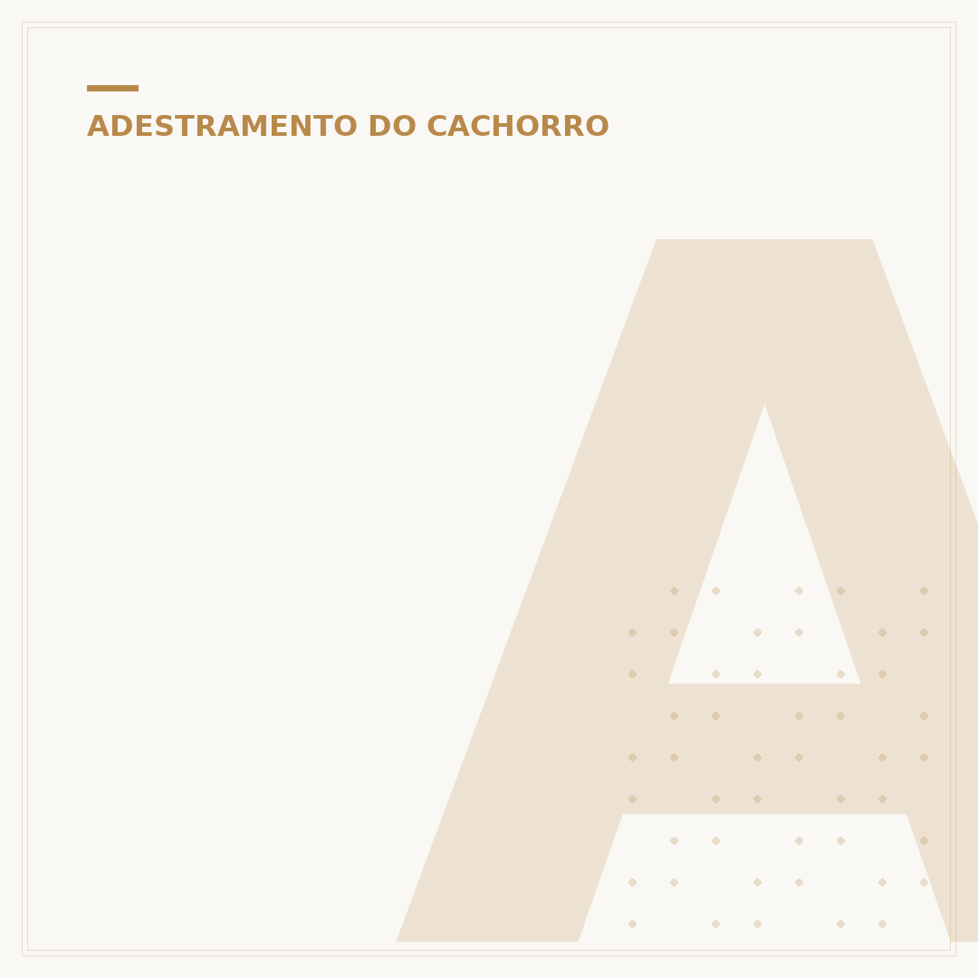 Adestramento inteligente
