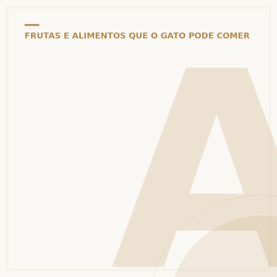 Alimentos proibidos para gatos