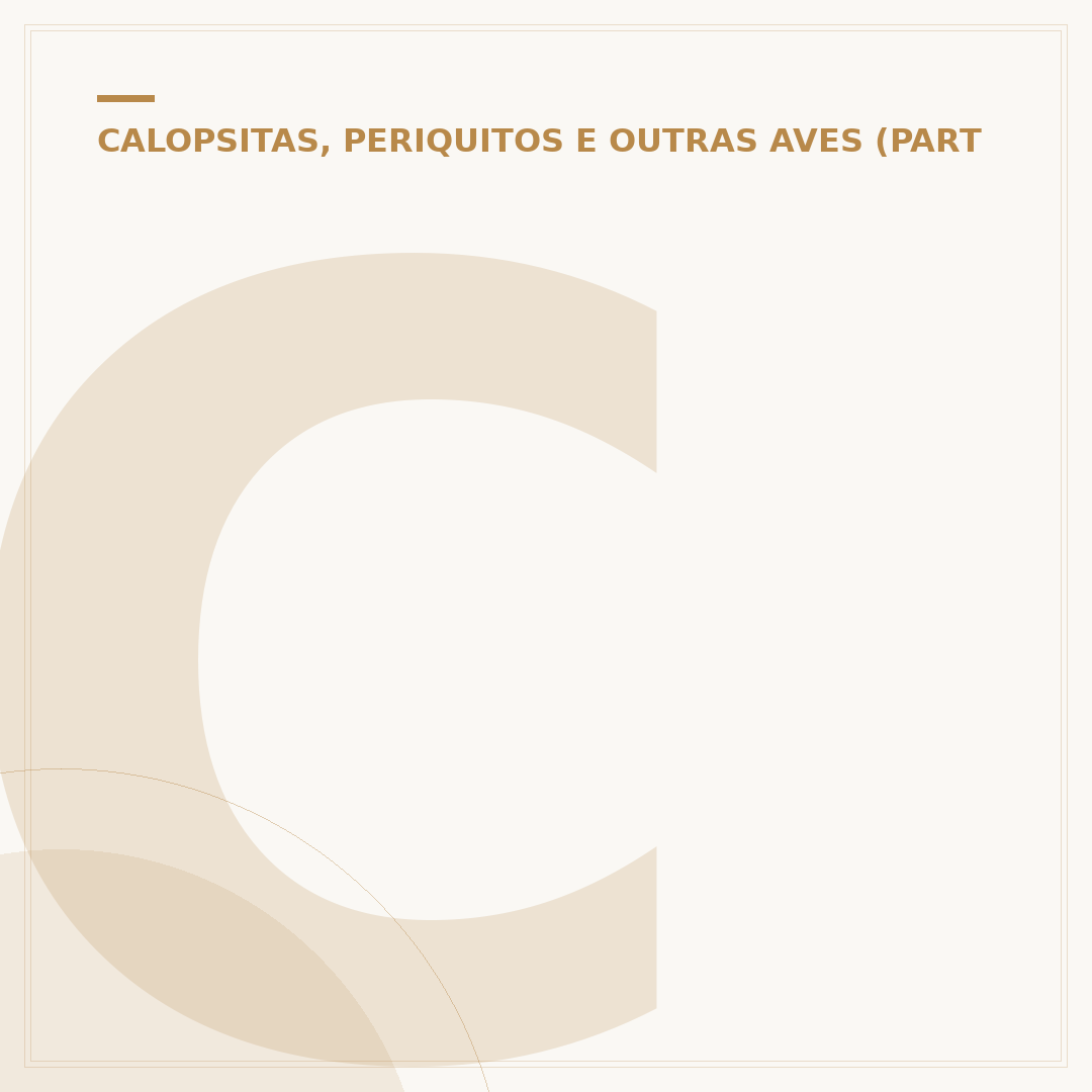 Calopsita pode comer amendoim?