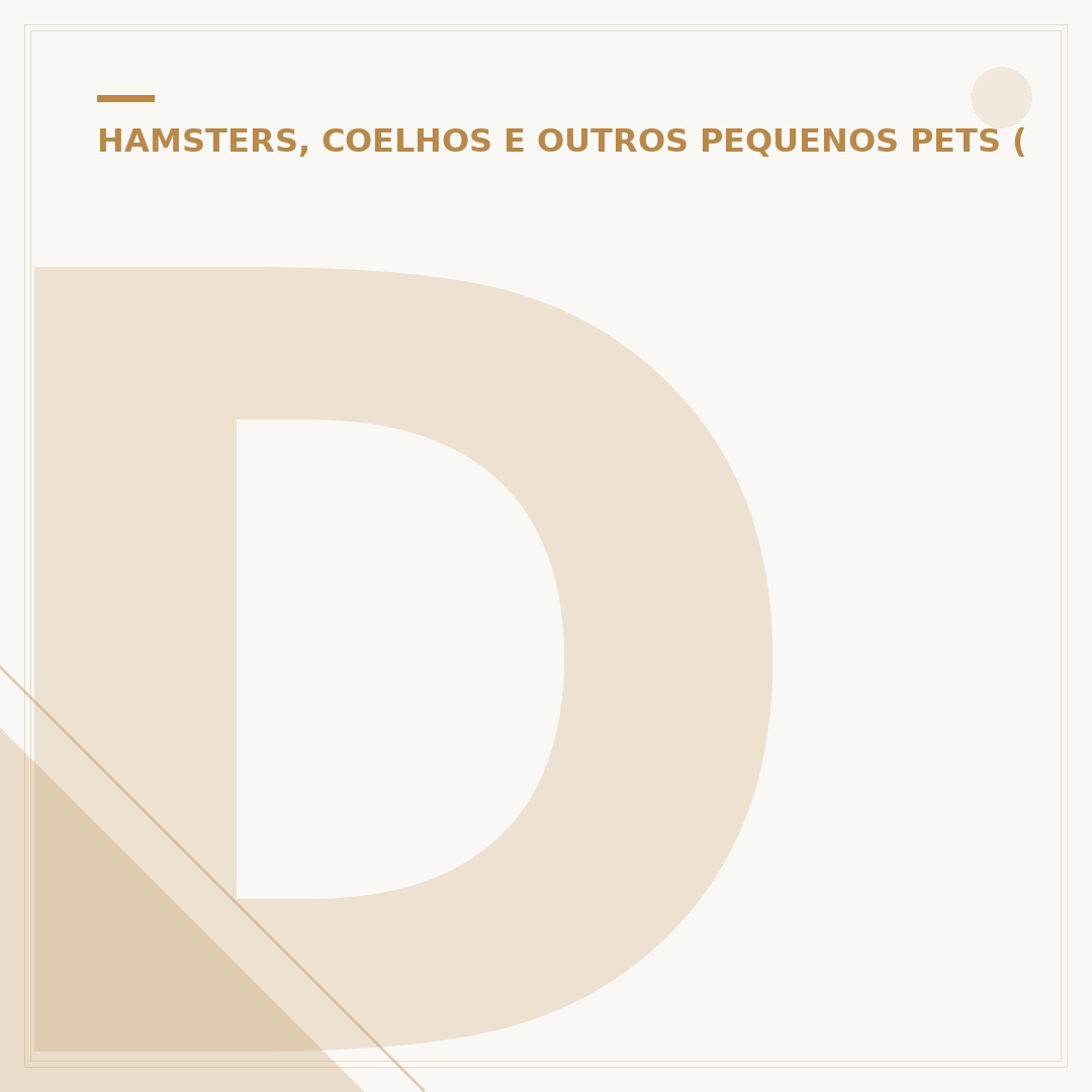 Desvantagens de ter um porquinho-da-índia