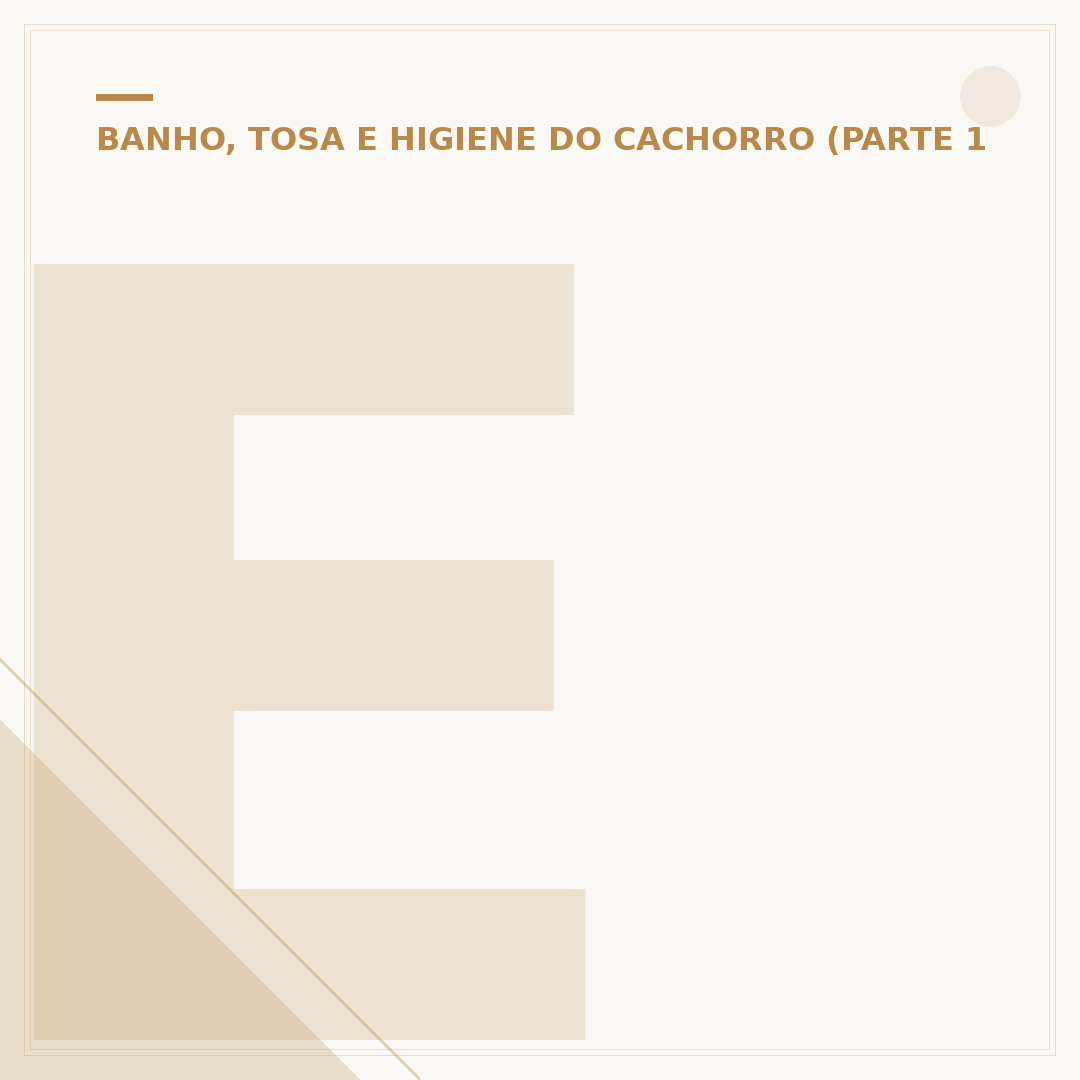 Escova a vapor para cachorro