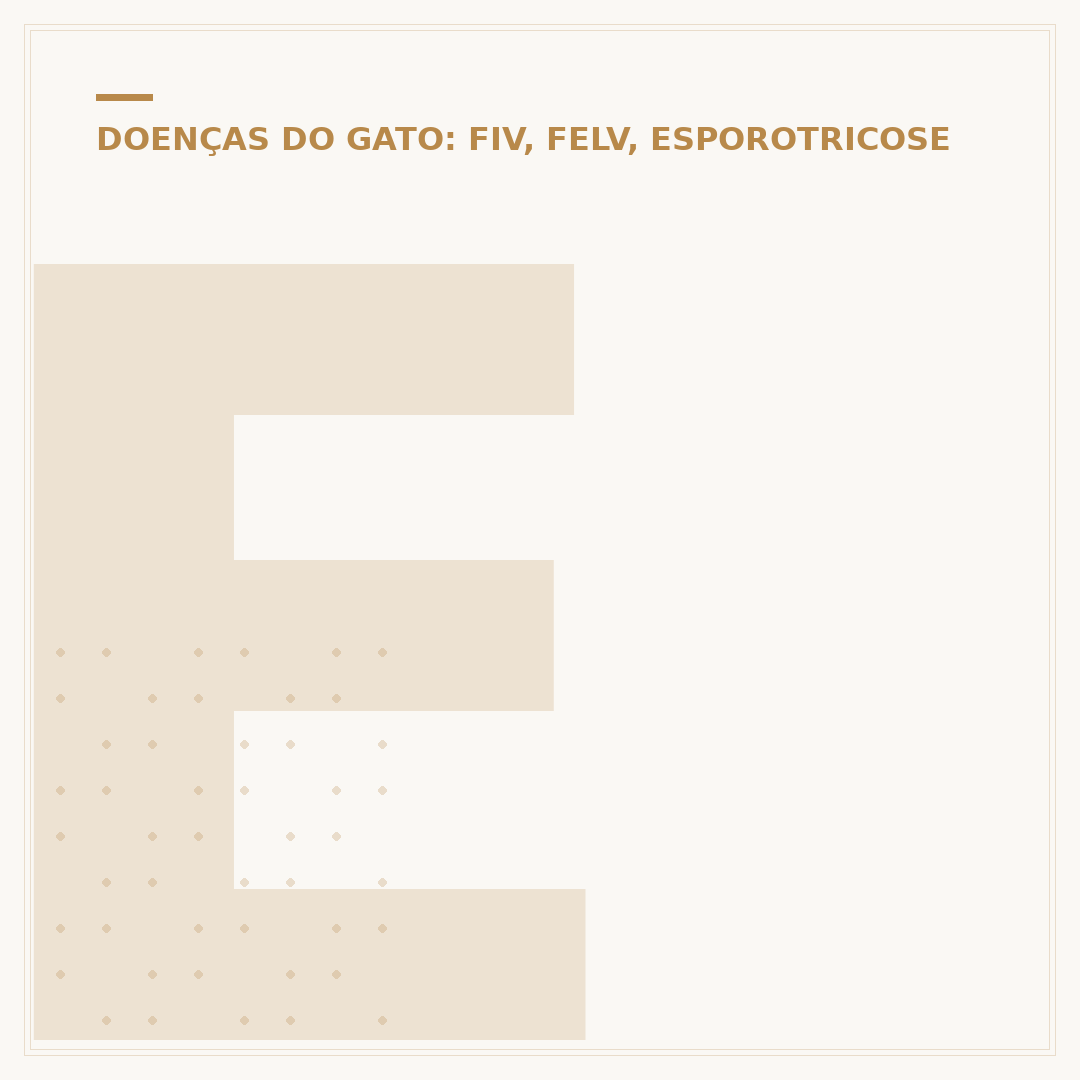 Esporotricose em gatos: feridas, causas e tratamento