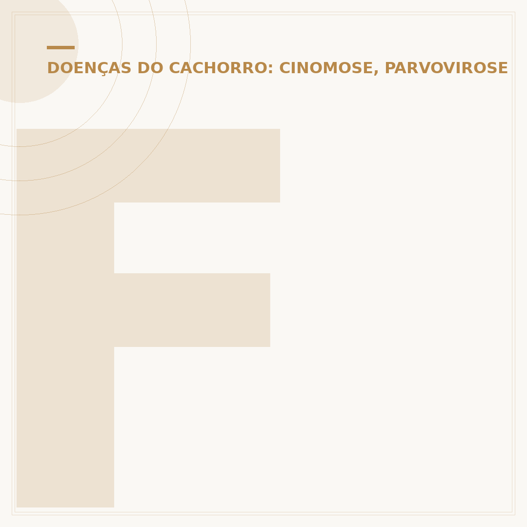 Fezes de cachorro com cinomose: o que observar