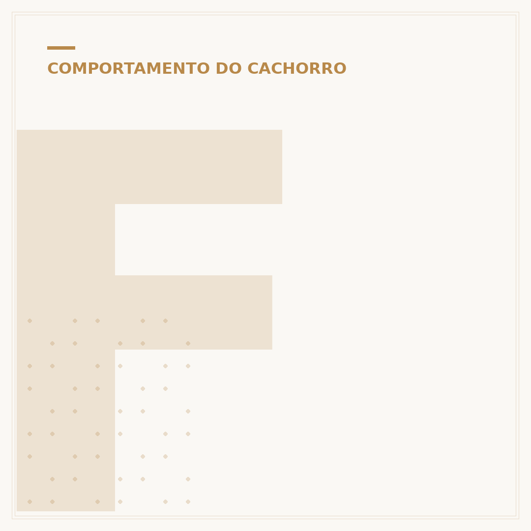 Filhote de cachorro chorando à noite