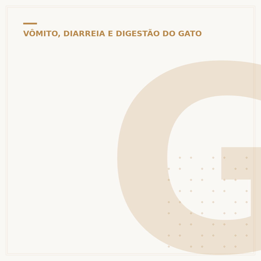 Gato com diarreia e vômito: causas, riscos e o que fazer