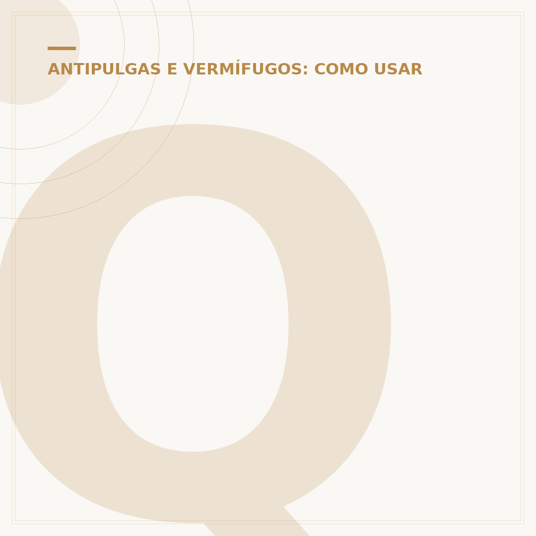 Qual o melhor vermífugo para cães filhotes?
