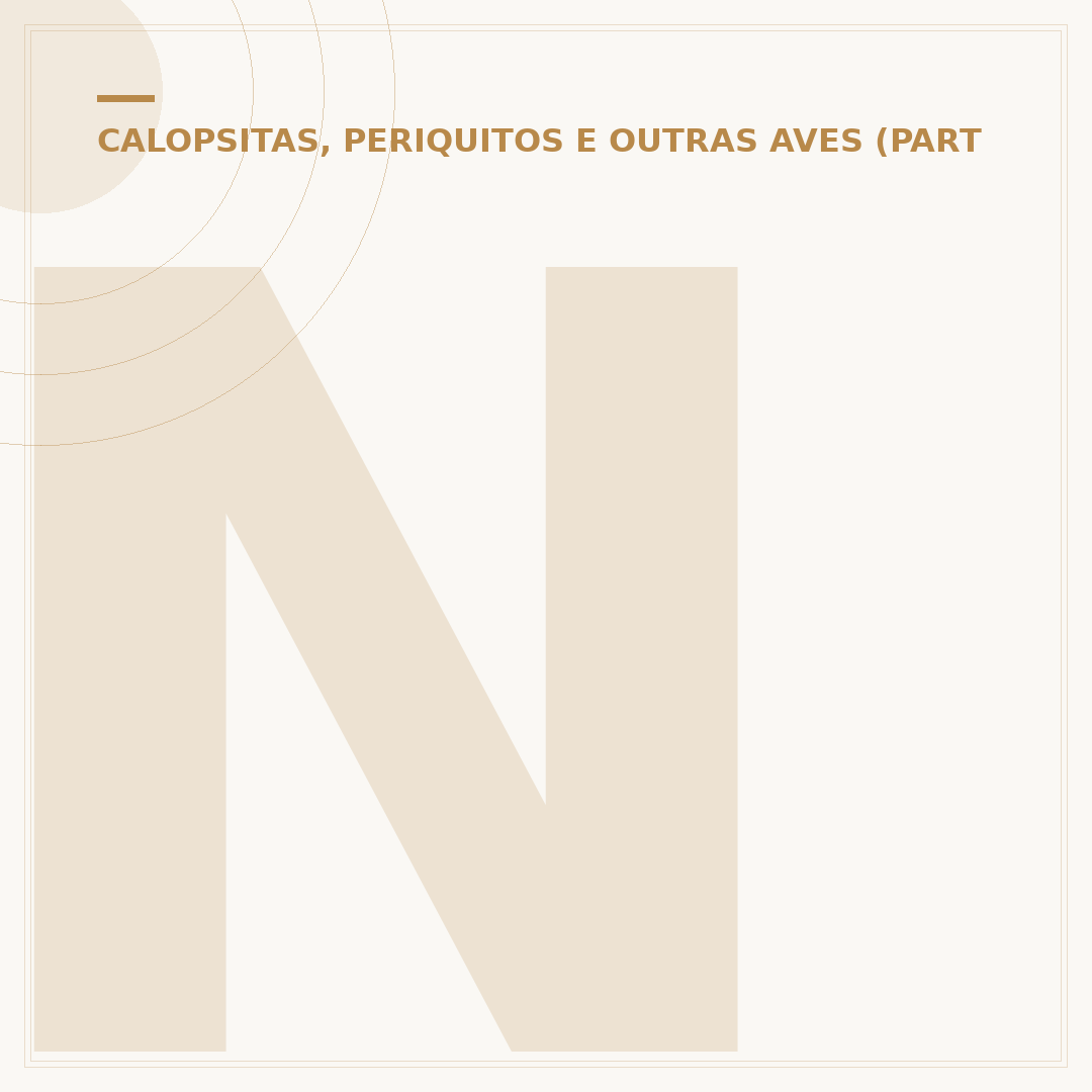 Nome para calopsita unisex: sugestões e inspirações