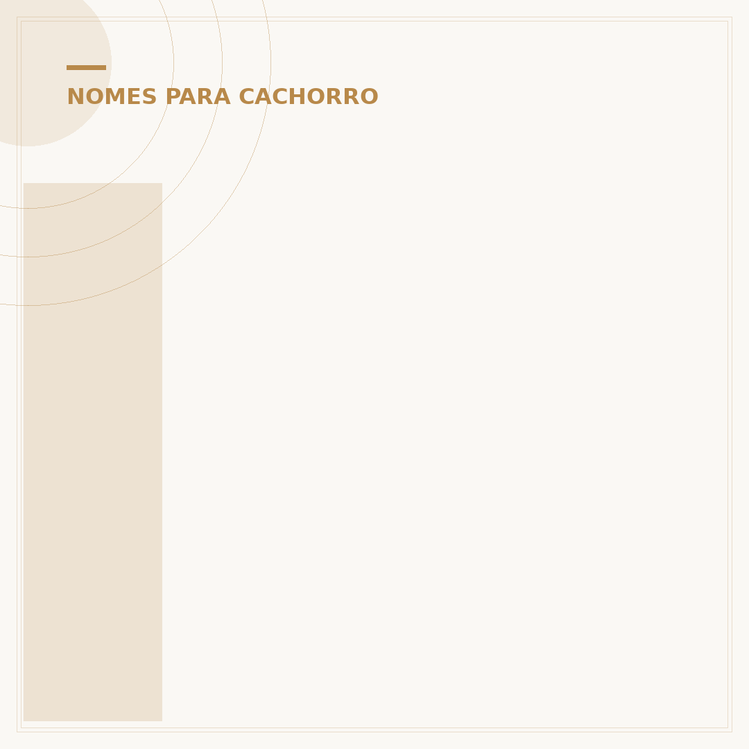 Ideias de Nomes para Cachorro Macho: Escolha Certa