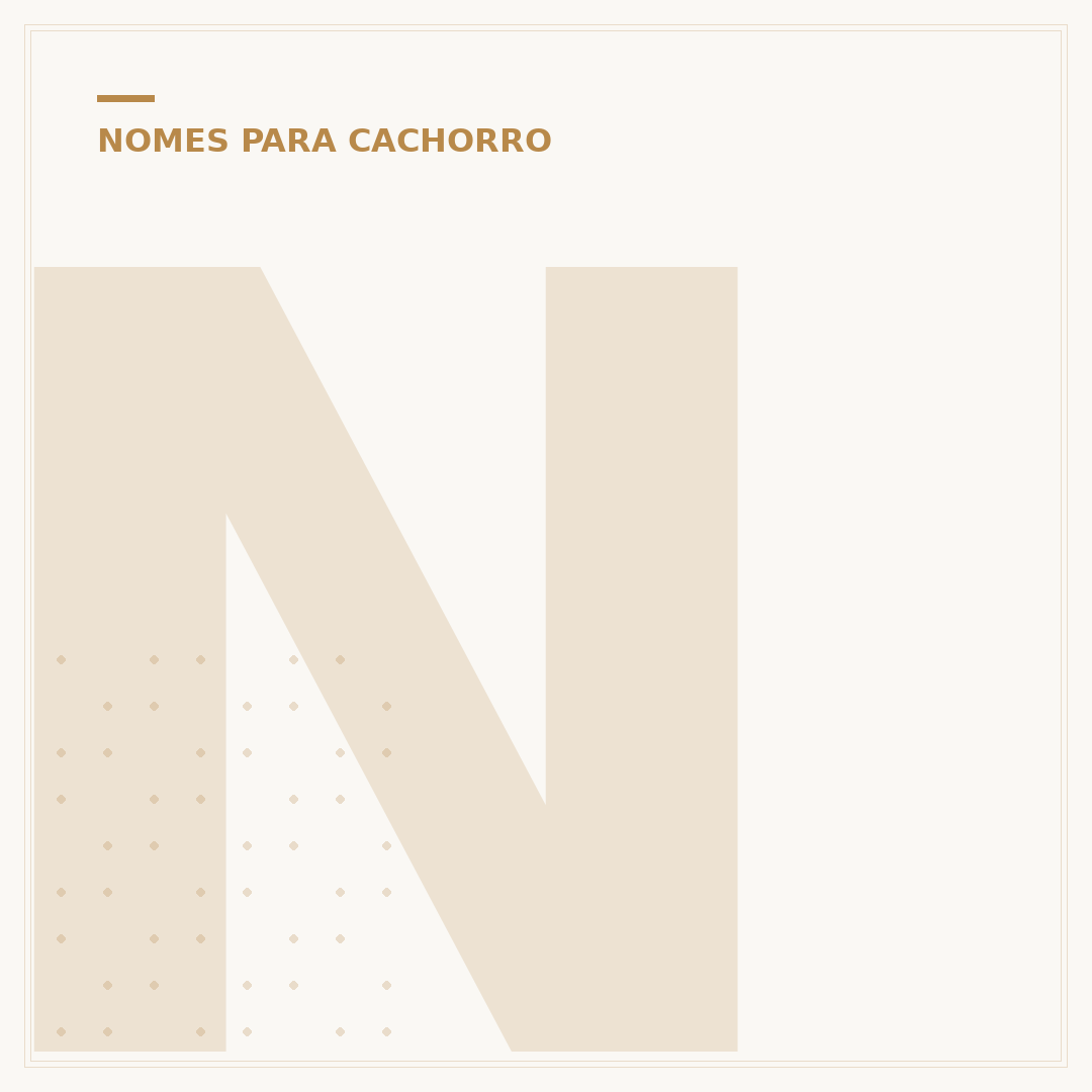 Nomes para Filhotes de Cachorro Fêmea: Dicas e Inspirações