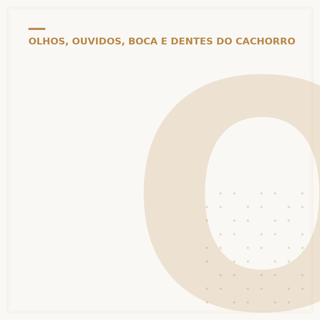 Olho do cachorro inchado e fechado
