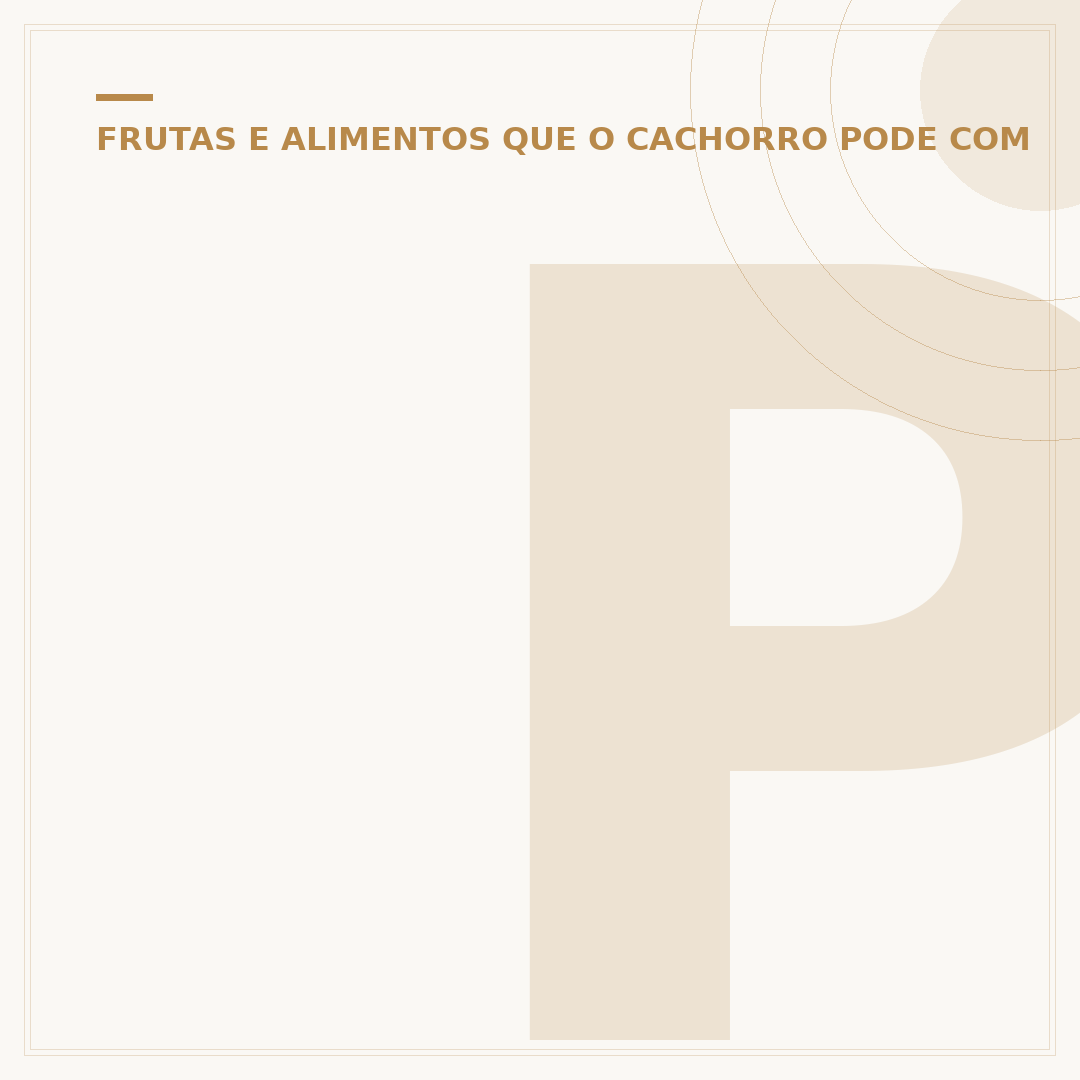 Petisco natural para cachorro