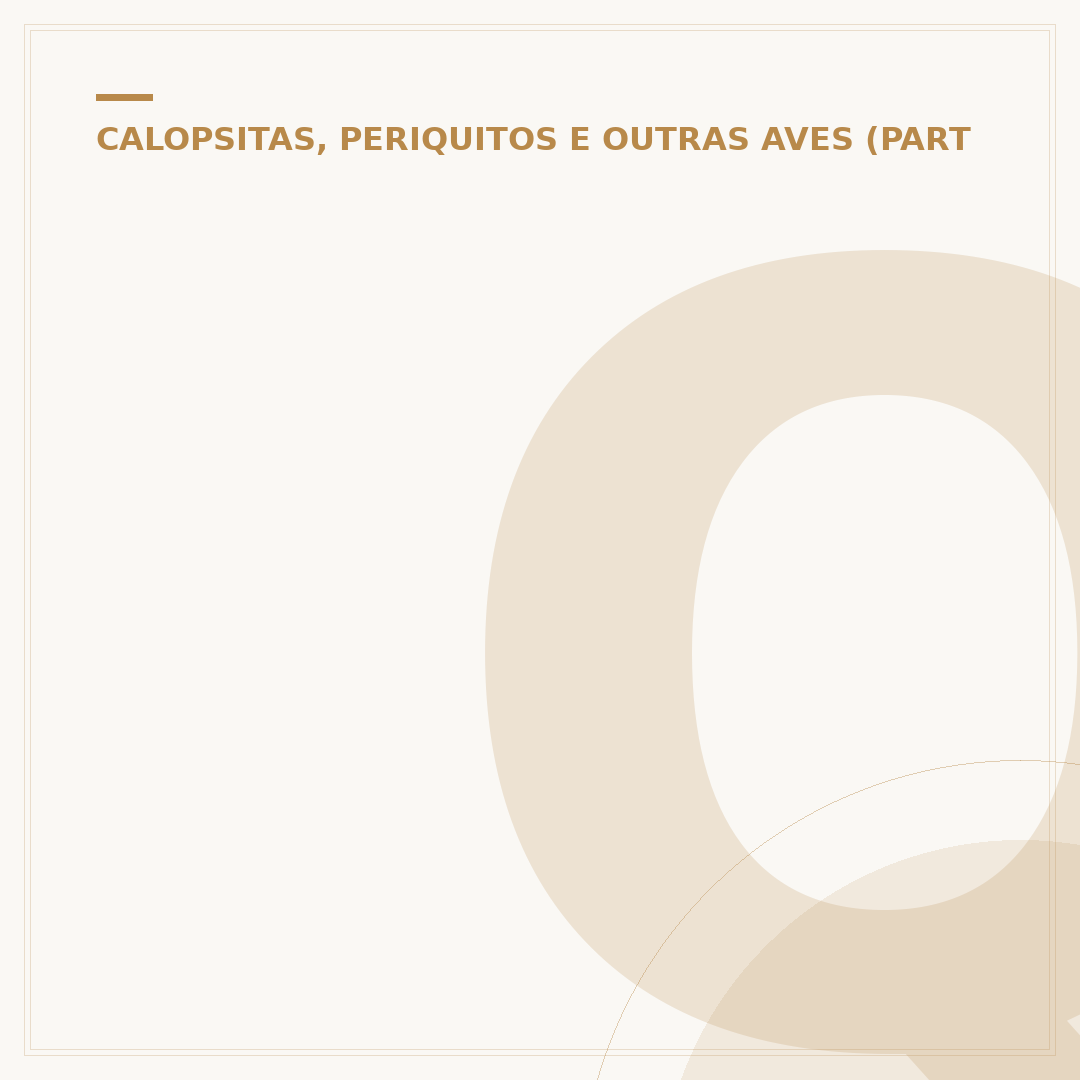 Quanto vive um papagaio?