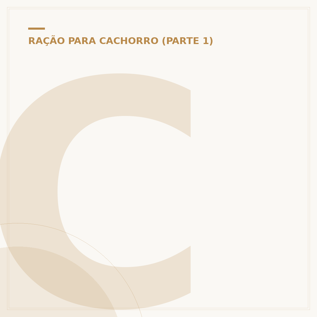 Com quantos dias pode dar ração para filhotes de cachorro