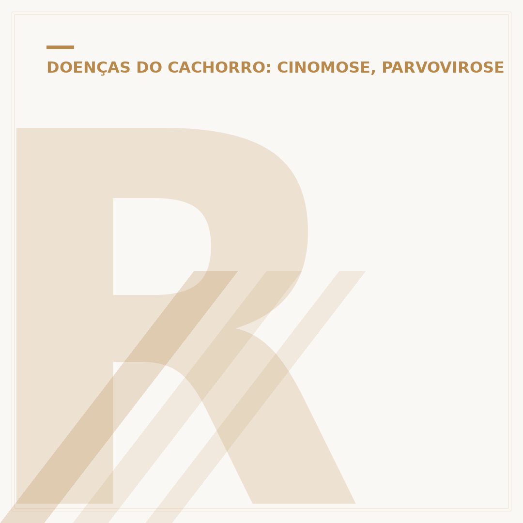 Ribavirina para cinomose: uso e considerações veterinárias