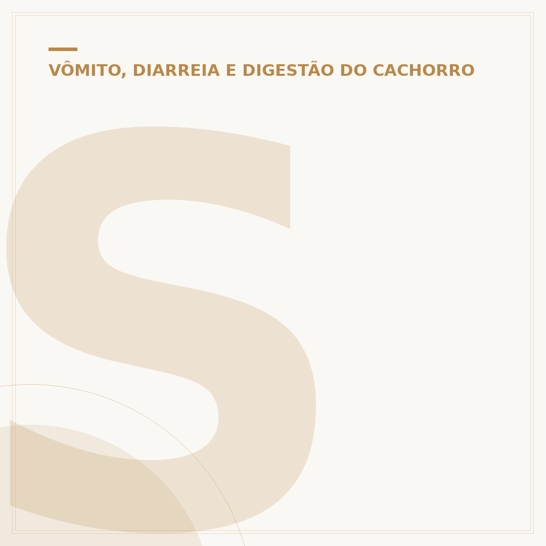Sangue nas fezes do cachorro