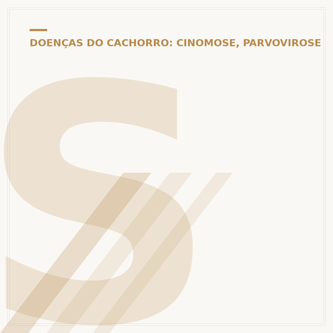 Sinais de cinomose em cachorro: o que observar