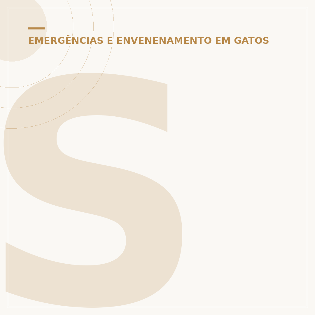 Sintomas de um gato envenenado