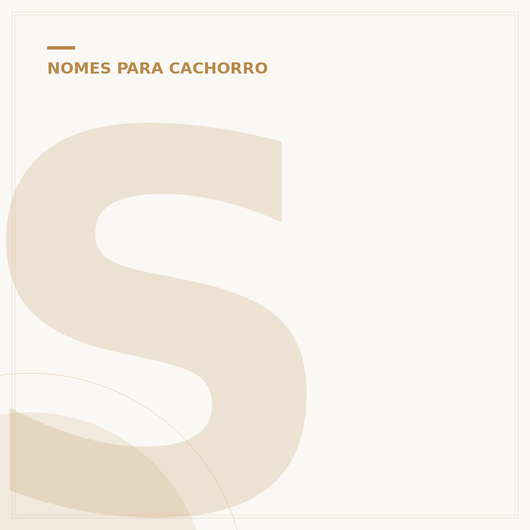 Sugestões de nomes para cachorros: ideias e dicas