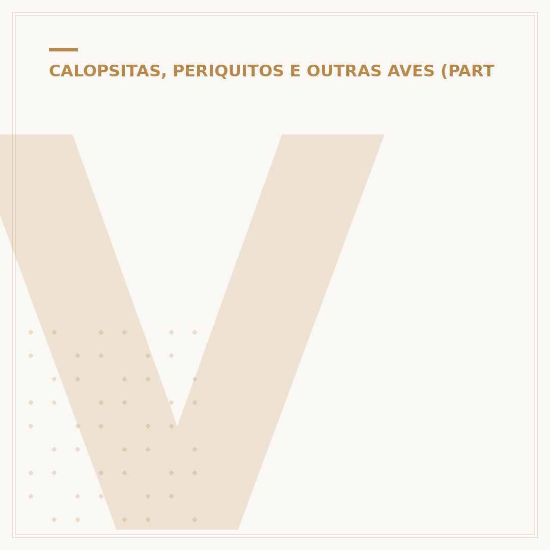 Veterinário para calopsita