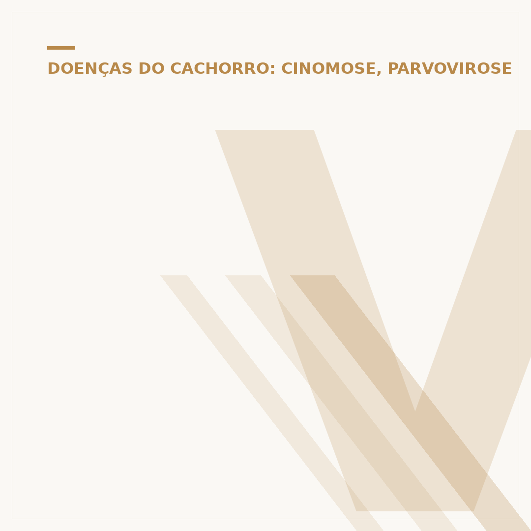 Vírus cinomose: causas, sintomas e como proteger seu cão
