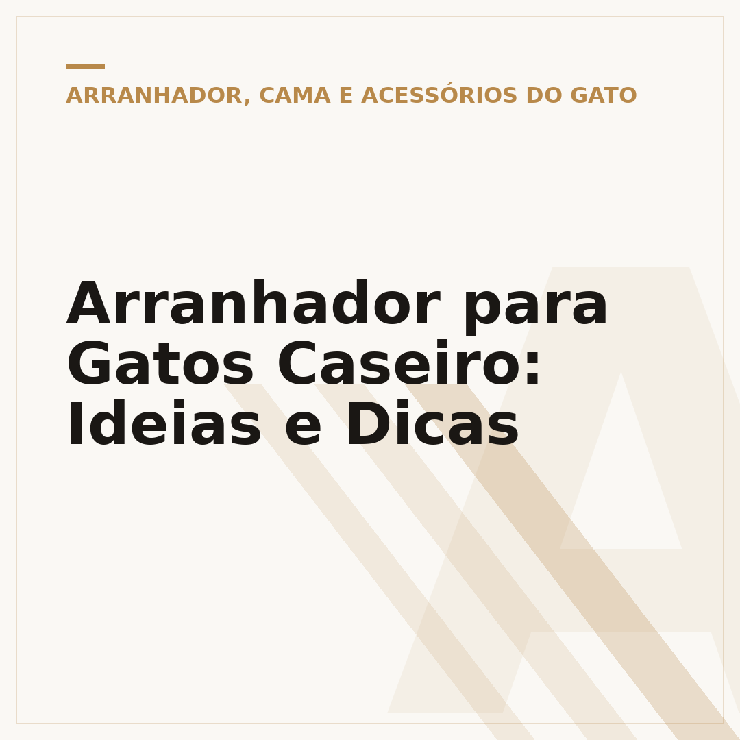 Arranhador para Gatos Caseiro: Ideias e Dicas