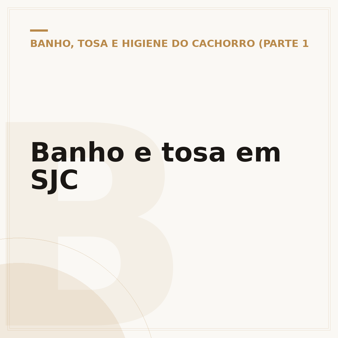 Banho e tosa em SJC
