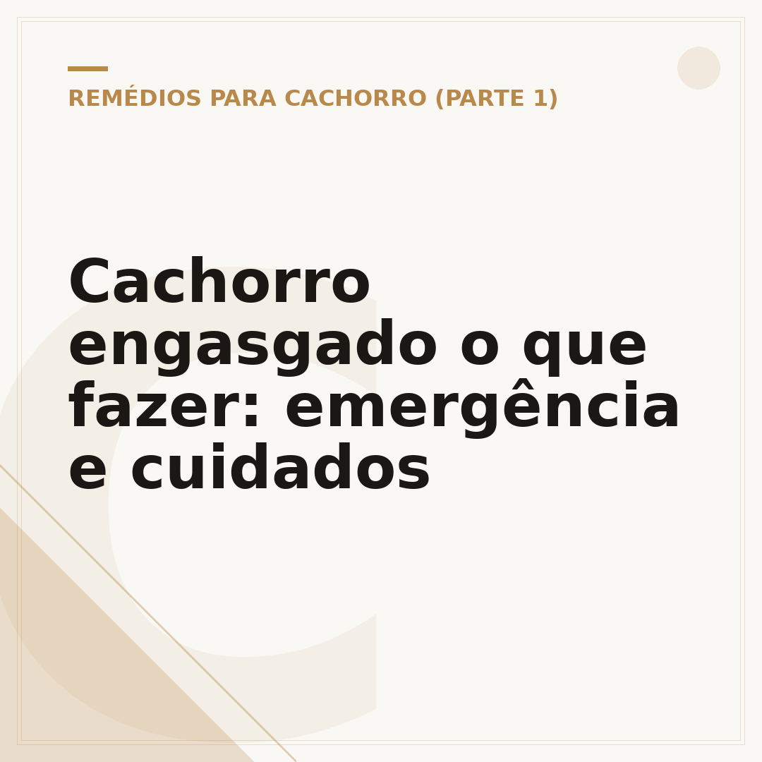 Cachorro engasgado o que fazer: emergência e cuidados
