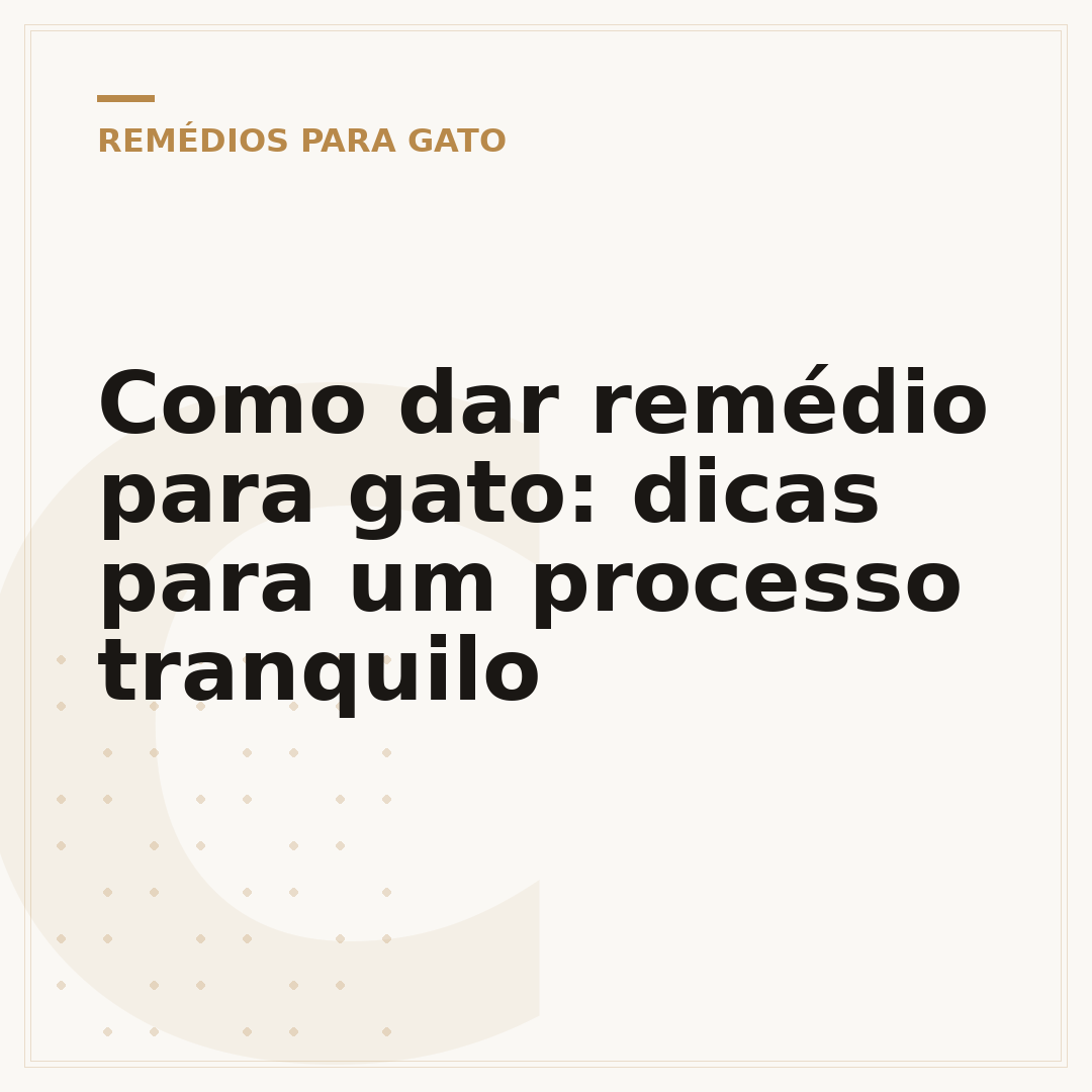 Como dar remédio para gato: dicas para um processo tranquilo