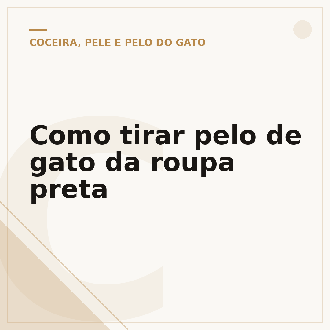 Como tirar pelo de gato da roupa preta