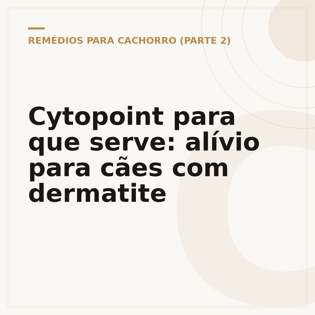 Cytopoint para que serve: alívio para cães com dermatite
