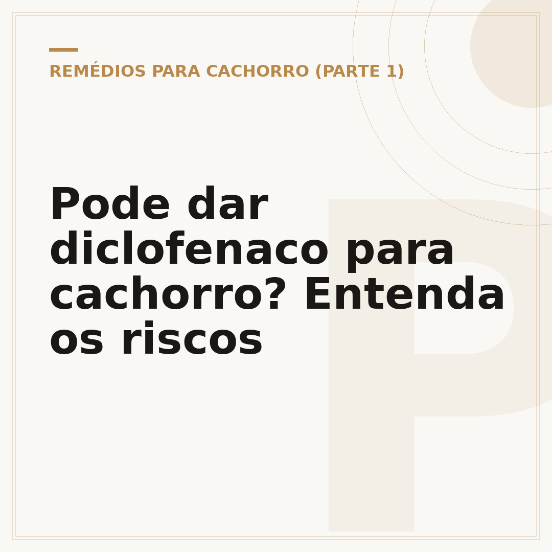 Pode dar diclofenaco para cachorro? Entenda os riscos