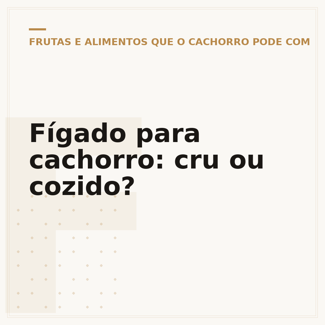 Fígado para cachorro: cru ou cozido?