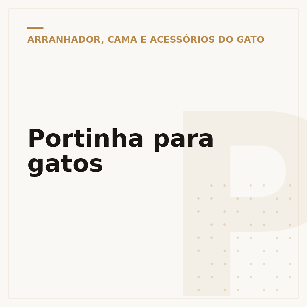 Portinha para gatos