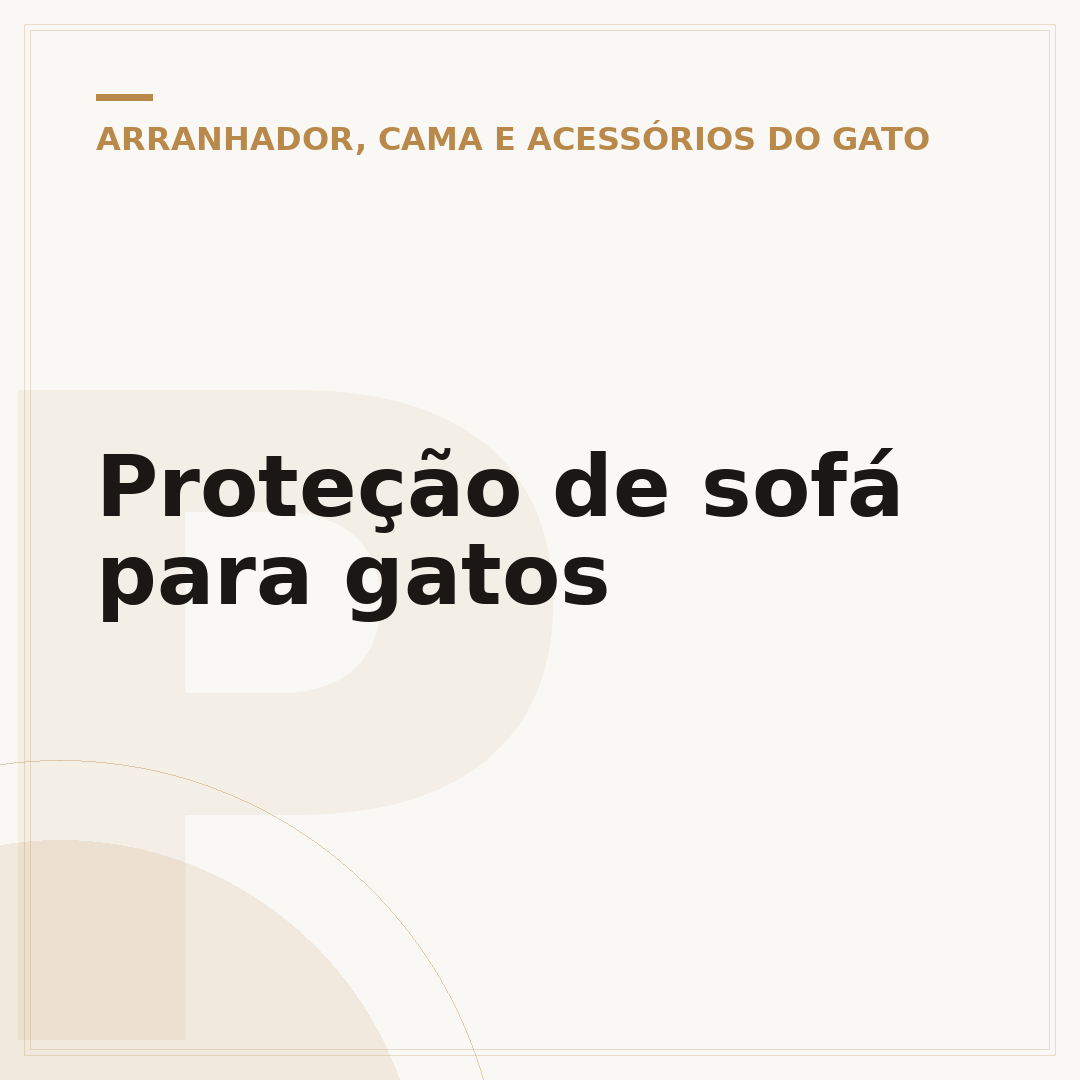 Proteção de sofá para gatos