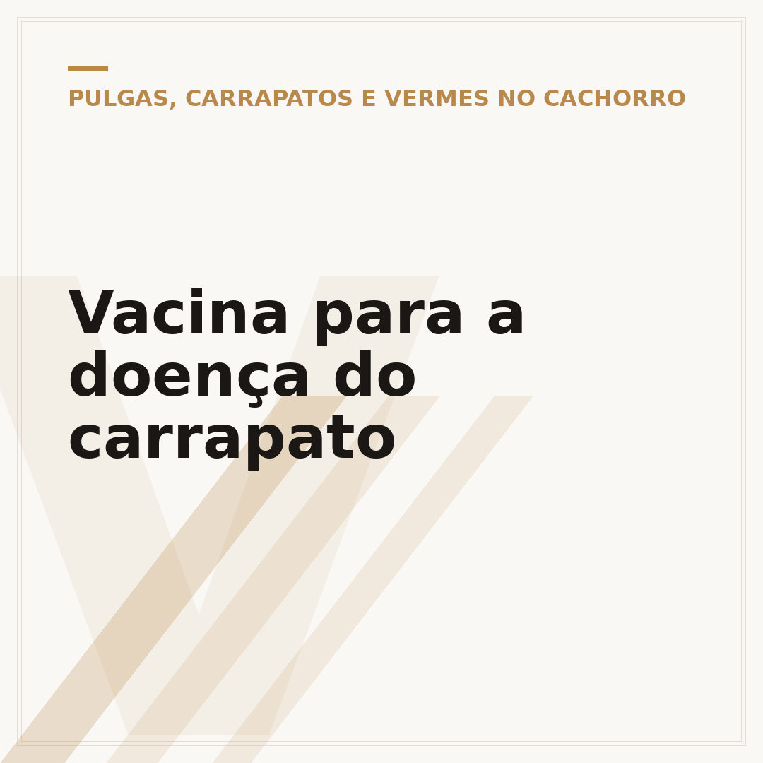 Vacina para a doença do carrapato